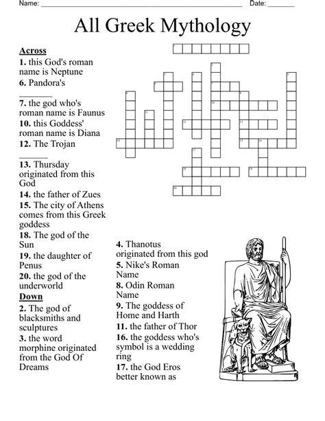 greek god crossword clue|Greek gods (6)